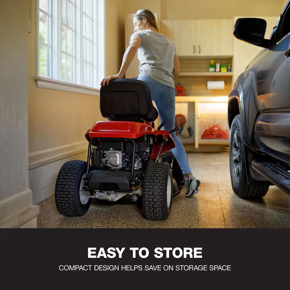 30-Inch Gas Rear Engine Riding Lawn Mower with 10.5 HP Engine, 6-Speed Manual Drive – view 14
