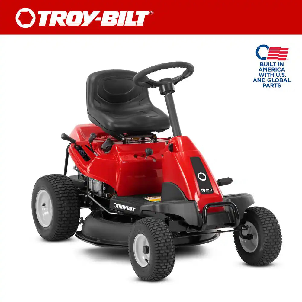 30-Inch Gas Rear Engine Riding Lawn Mower with 10.5 HP Engine, 6-Speed Manual Drive – view 8