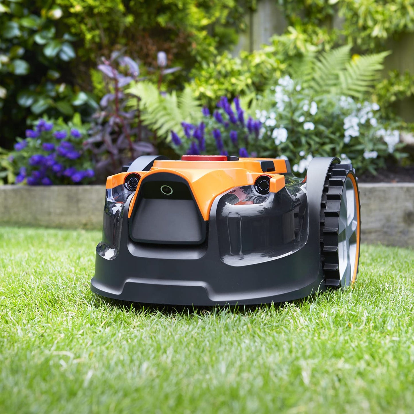 Robot Lawn Mower with Battery & Charger, Wire-Free Operation, Camera & Ultrasonic Sensors – view 7