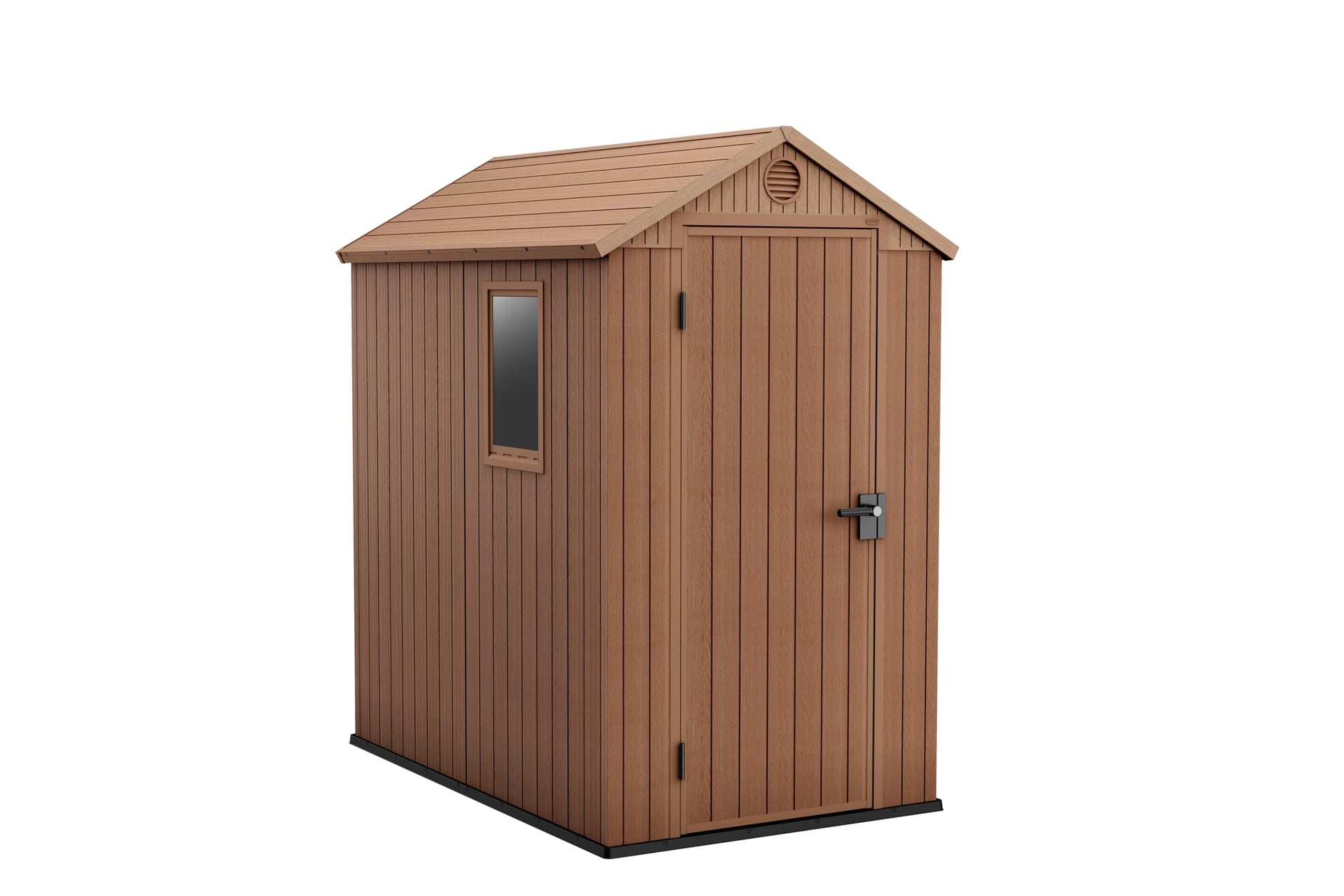 6 x 8 ft Outdoor Garden Storage Shed with Double Doors, Window & Heavy-Duty Floor Panel – view 18