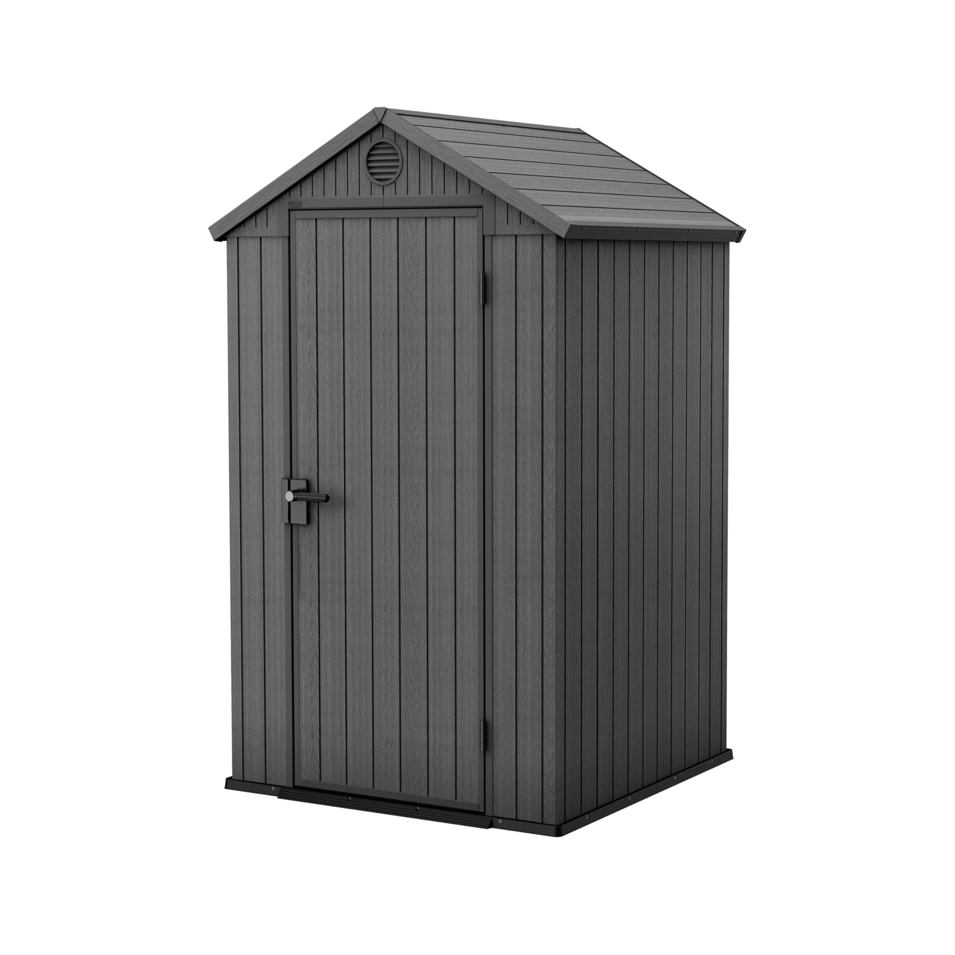 6 x 8 ft Outdoor Garden Storage Shed with Double Doors, Window & Heavy-Duty Floor Panel – view 13
