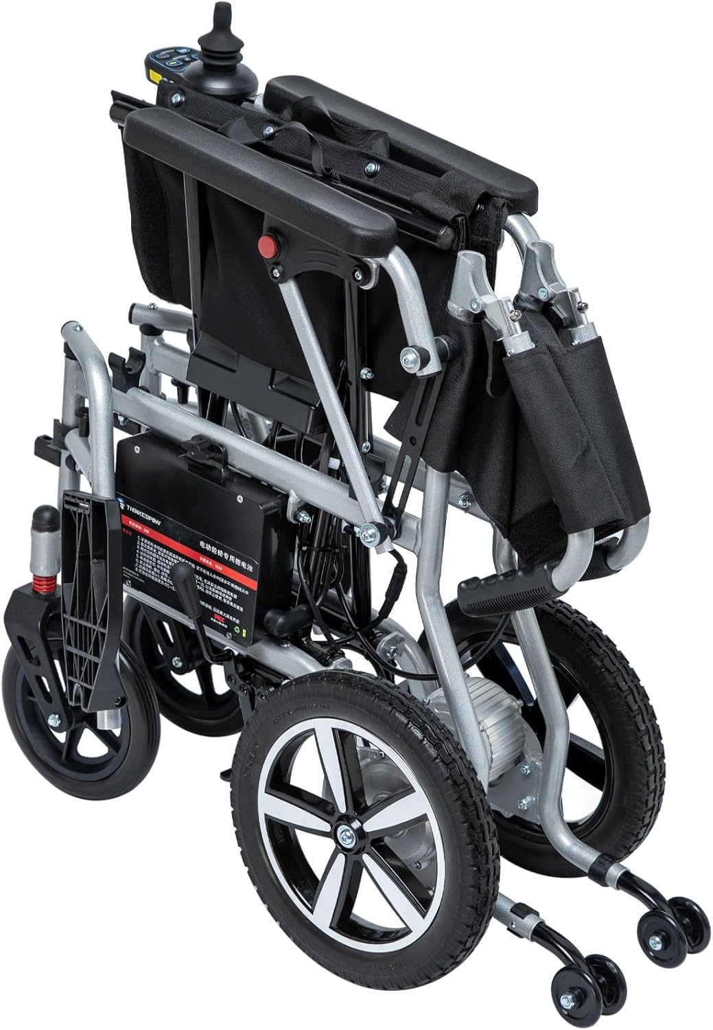 Ultra Lightweight Foldable Electric Wheelchair for Adults, 33 lb Portable Power Chair – view 8