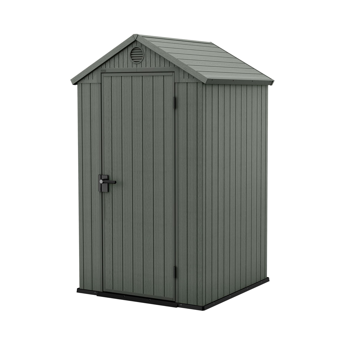 6 x 8 ft Outdoor Garden Storage Shed with Double Doors, Window & Heavy-Duty Floor Panel – view 15