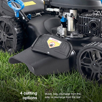 20-Inch Self-Propelled Petrol Lawn Mower with Electric Start, 196cc Engine – view 7