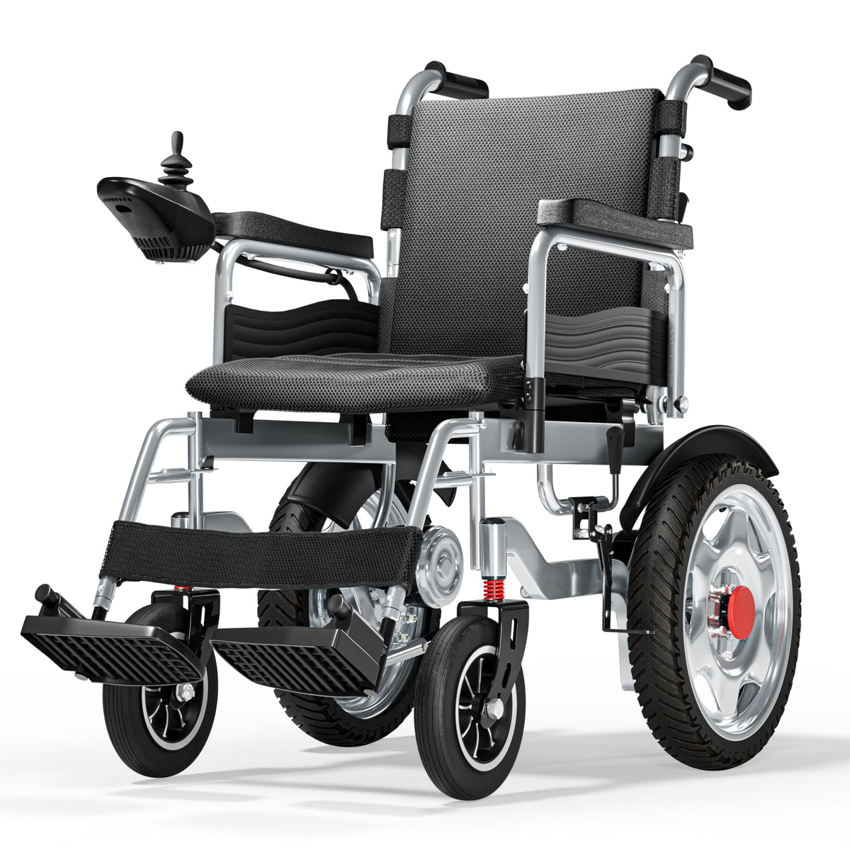 Lightweight Foldable Electric Wheelchair for Adults, 25+ Mile Travel Range, Portable Power Chair, Durable Alloy Frame – view 10