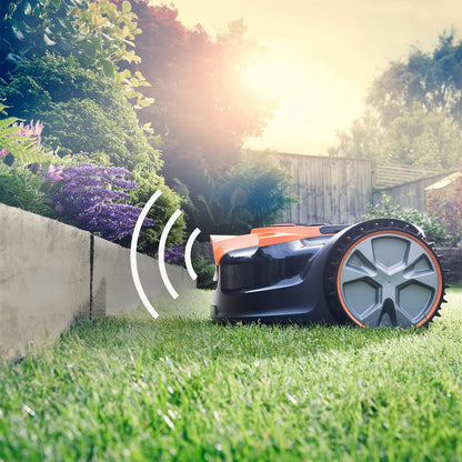 Robot Lawn Mower with Battery & Charger, Wire-Free Operation, Camera & Ultrasonic Sensors – view 5