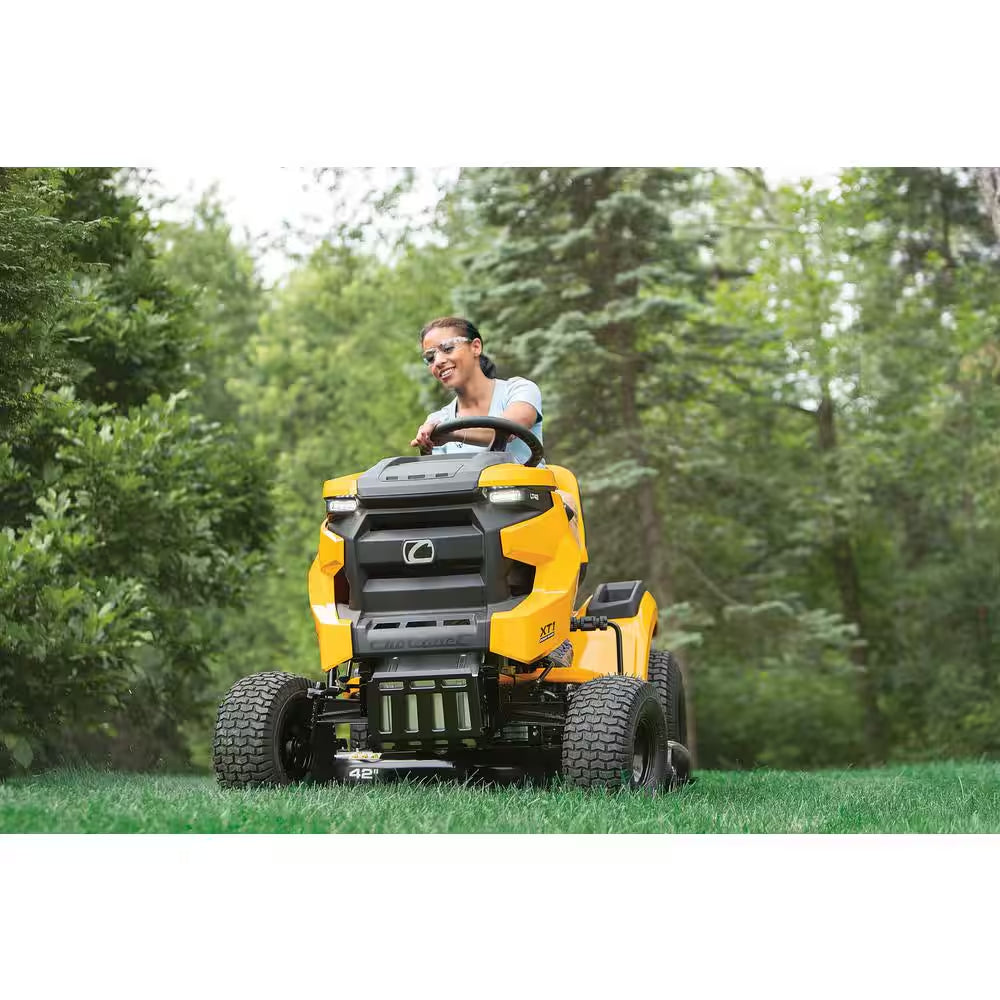 42-Inch Gas Riding Lawn Tractor with 19.5 HP Engine & Hydrostatic Drive – view 12