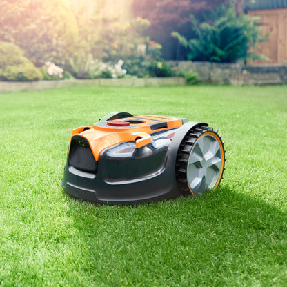 Robot Lawn Mower with Battery & Charger, Wire-Free Operation, Camera & Ultrasonic Sensors – view 2