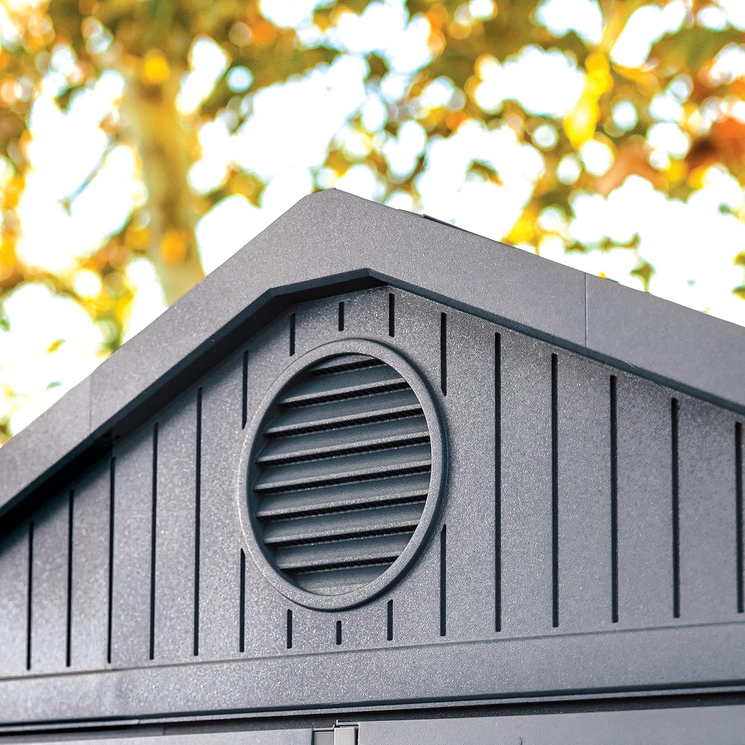 6 x 8 ft Outdoor Garden Storage Shed with Double Doors, Window & Heavy-Duty Floor Panel – view 5